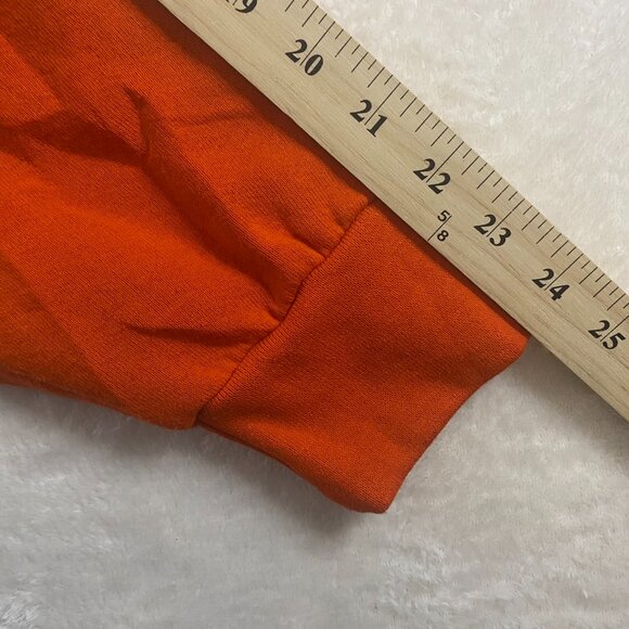 Vintage Russell Athletic Sweatshirt Adult XXL Orange Blank Sweater 90s USA - Picture 8 of 8